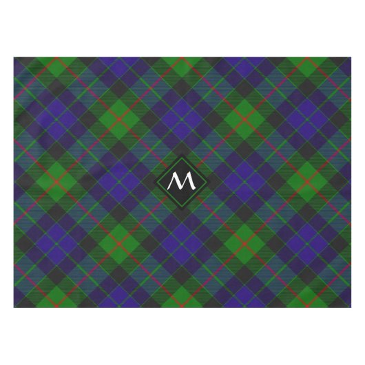 Clan Gunn Tartan Tablecloth Tischdecke (Vorderseite (Horizontal))