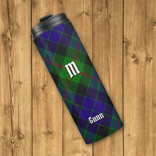 Clan Gunn Tartan Thermal Tumbler Thermosbecher