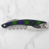 Clan Gunn Tartan Waiter's Corkschraube Kellnermesser (Rückseite)