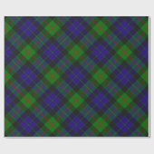 Clan Gunn Tartan Wrapping Paper Geschenkpapier (Flach)