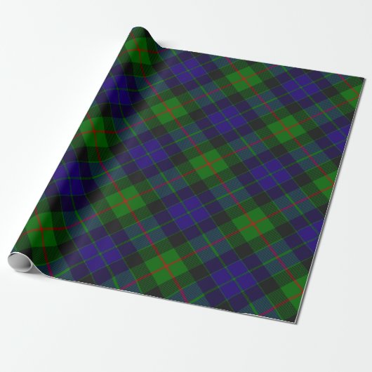Clan Gunn Tartan Wrapping Paper Geschenkpapier (Ungerollt)