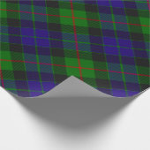 Clan Gunn Tartan Wrapping Paper Geschenkpapier (Ecke)