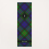 Clan Gunn Tartan Yoga Mat Yogamatte (Vorderseite)