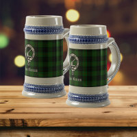 Clan Gunn Wappen Abzeichen & Tartan