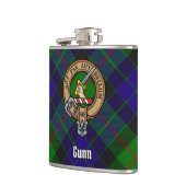 Clan Gunn Wappen Flask Flachmann (Links)