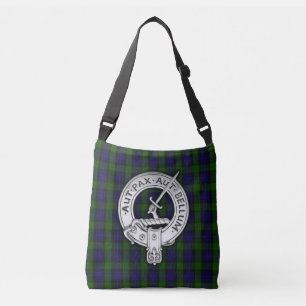 Clan Gunn Wappen & Tartan Tragetaschen Mit Langen Trägern