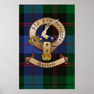 Clan Guthrie Prints Poster