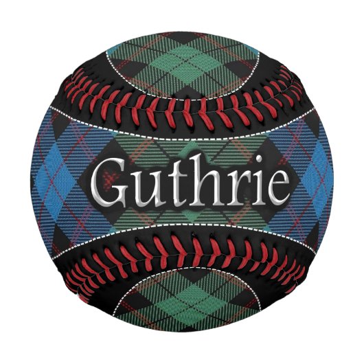 Clan Guthrie Scottish Dream Tartan Baseball (Vorderseite)