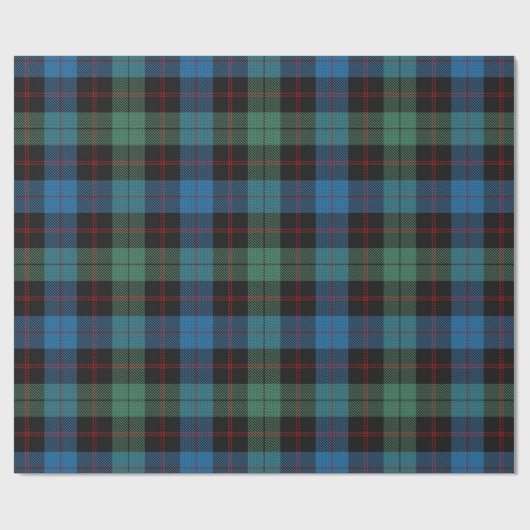 Clan Guthrie ScottishTartan Geschenkpapier (Flach)