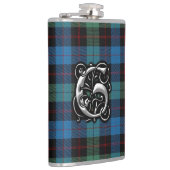 Clan Guthrie Tartan-alte Schottland-Flasche Flachmann (Rechts)