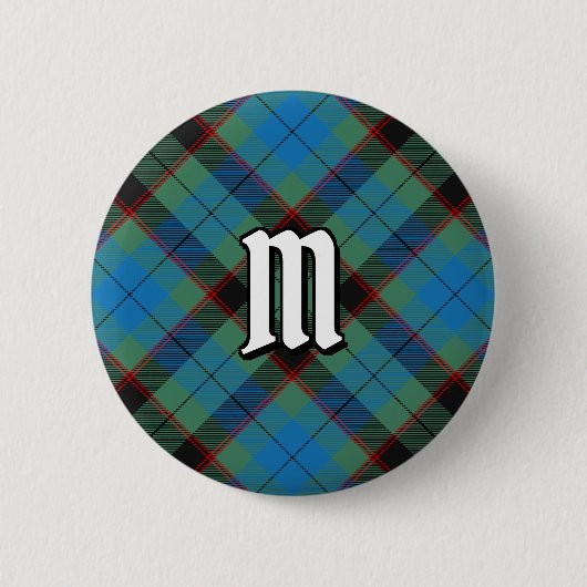 Clan Guthrie Tartan Button (Vorderseite)
