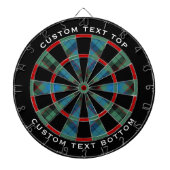 Clan Guthrie Tartan Dartscheibe (vorne)
