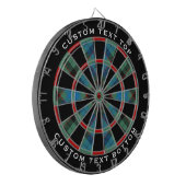 Clan Guthrie Tartan Dartscheibe (Vorderseite Links)