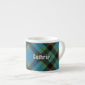 Clan Guthrie Tartan Espressotasse (Vorderseite Rechts)