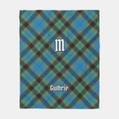 Clan Guthrie Tartan Fleecedecke (Vorderseite)