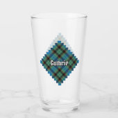 Clan Guthrie Tartan Glas (Rückseite)