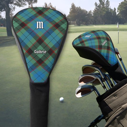 Clan Guthrie Tartan Golf Headcover