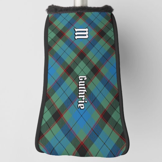 Clan Guthrie Tartan Golf Headcover (Rotieren 90)