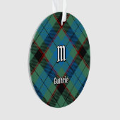 Clan Guthrie Tartan Ornament (Vorderseite)