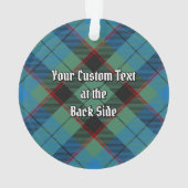 Clan Guthrie Tartan Ornament (Rückseite)