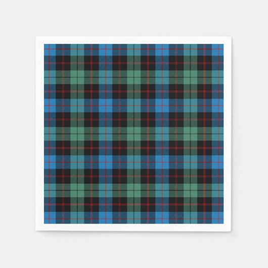 Clan Guthrie Tartan Serviette (Vorderseite)