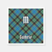Clan Guthrie Tartan Serviette (Vorderseite)