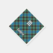Clan Guthrie Tartan Serviette (Ecke)