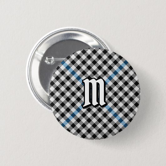 Clan Haig Check Tartan Button (Vorne & Hinten)