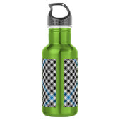 Clan Haig Check Tartan Edelstahlflasche (Rückseite)