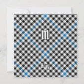 Clan Haig Check Tartan Einladung (Vorderseite)