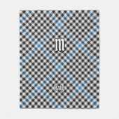 Clan Haig Check Tartan Fleecedecke (Vorderseite)
