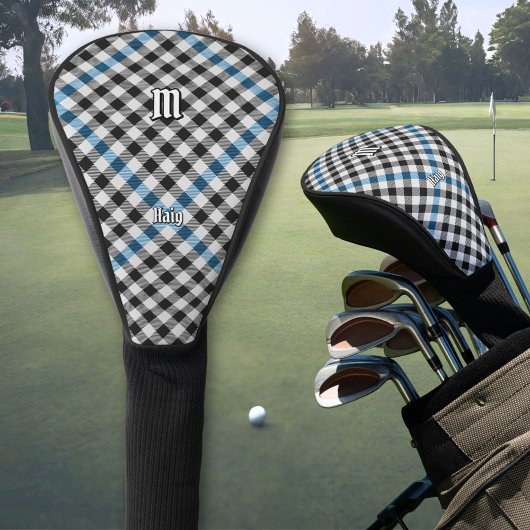 Clan Haig Check Tartan Golf Headcover