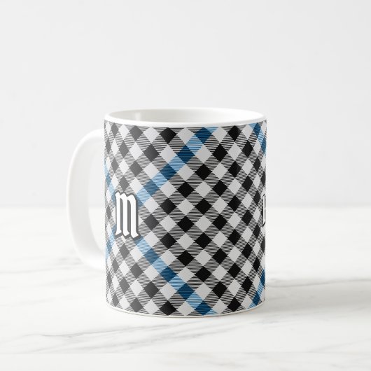 Clan Haig Check Tartan Kaffeetasse (Vorderseite Links)