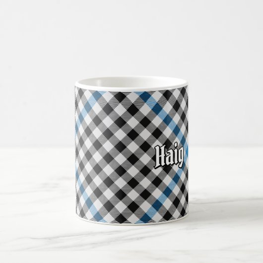 Clan Haig Check Tartan Kaffeetasse (Mittel)