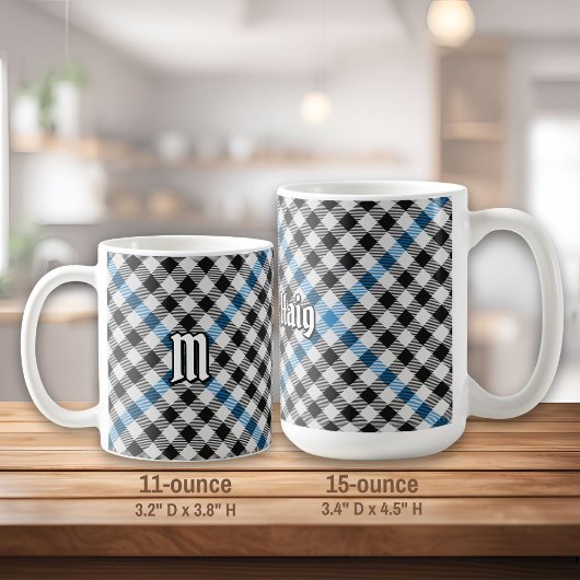 Clan Haig Check Tartan Kaffeetasse