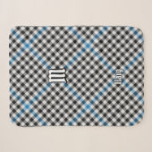 Clan Haig Check Tartan Sherpadecke (Vorderseite (Horizontal))
