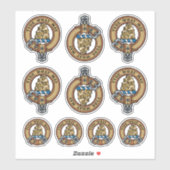 Clan Haig Crest Sticker Set (Blatt)