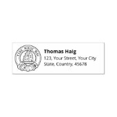 Clan Haig-Wappen Permastempel (Design)