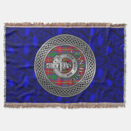 Clan Haig Wappen & Tartan Knot Decke