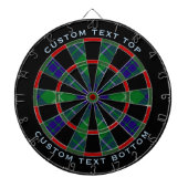 Clan Hamilton Hunting Tartan Dart Board Dartscheibe (vorne)