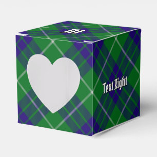 Clan Hamilton Hunting Tartan Favor Box Geschenkschachtel