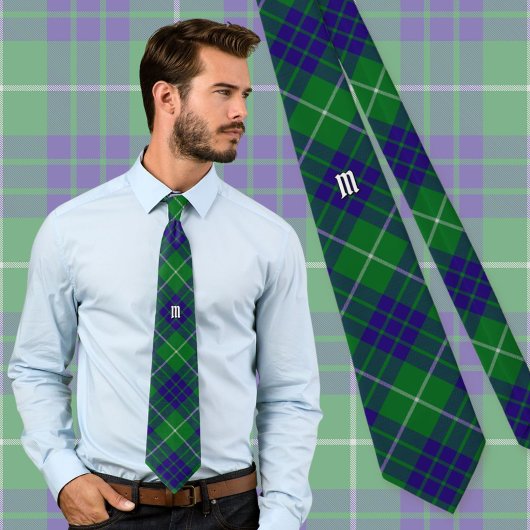 Clan Hamilton Hunting Tartan Neck Tie Krawatte