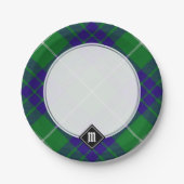 Clan Hamilton Hunting Tartan Paper Tellers Pappteller (Vorderseite)