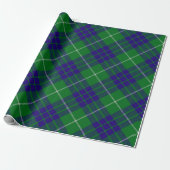 Clan Hamilton Hunting Tartan Wrapping Paper Geschenkpapier (Ungerollt)
