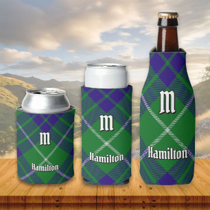 Clan Hamilton Jagd Tartan Can Cooler Dosenkühler