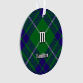 Clan Hamilton Jagd Tartan Ornament (Vorderseite)