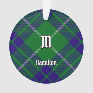 Clan Hamilton Jagd Tartan Ornament