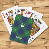 Clan Hamilton Jagd Tartan Spielkarten