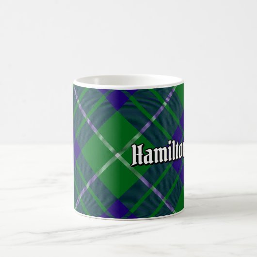 Clan Hamilton Jagd Tartan Tasse (Mittel)