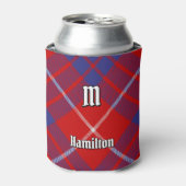 Clan Hamilton Red Tartan Can Cooler Dosenkühler (Kanne Vorderseite)
